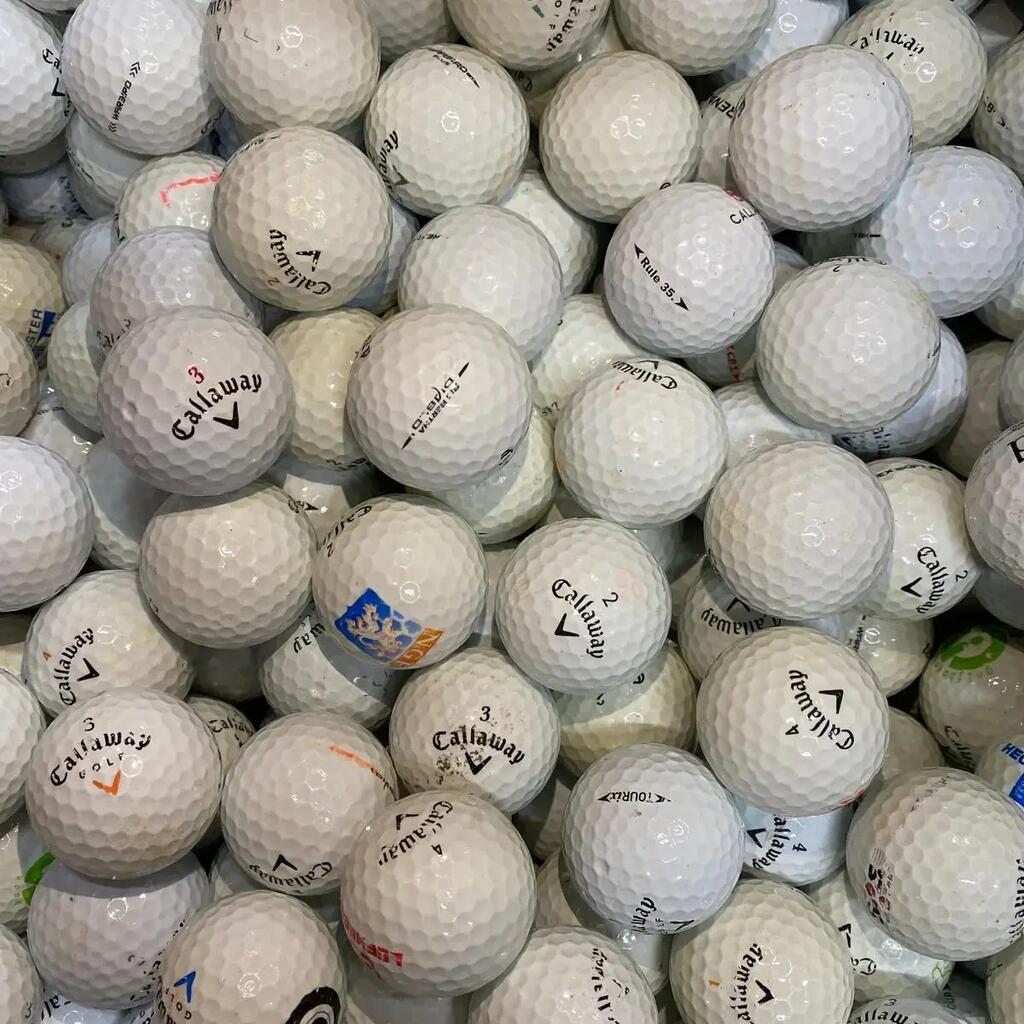 50 Pieces Callaway Mix Lakeballs - Used Golf Balls