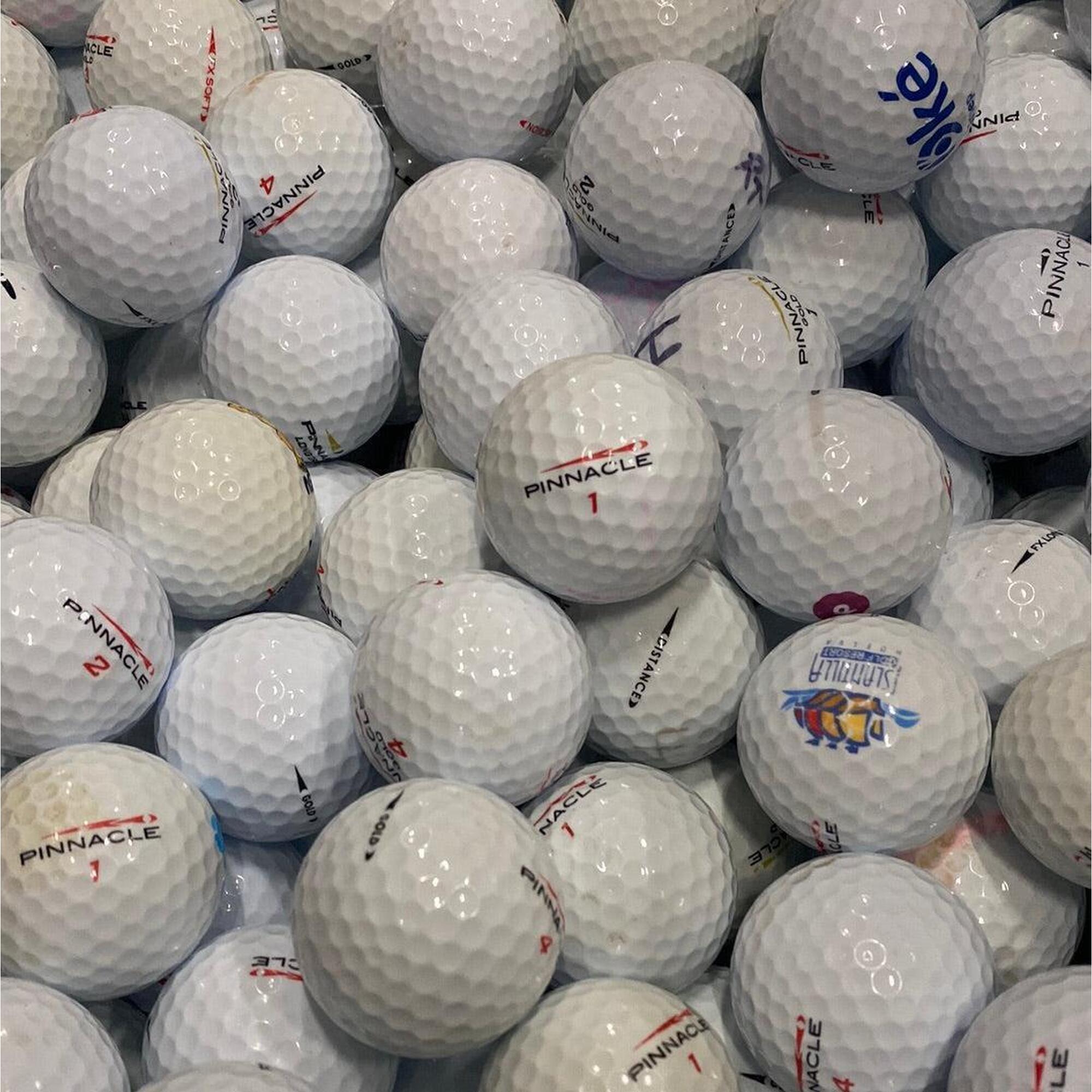 Pinnacle - 50 Balles De Golf Pinnacle Mix D’occasion – Lakeballs - Balle De Golf - 36 Mm - Decathlon