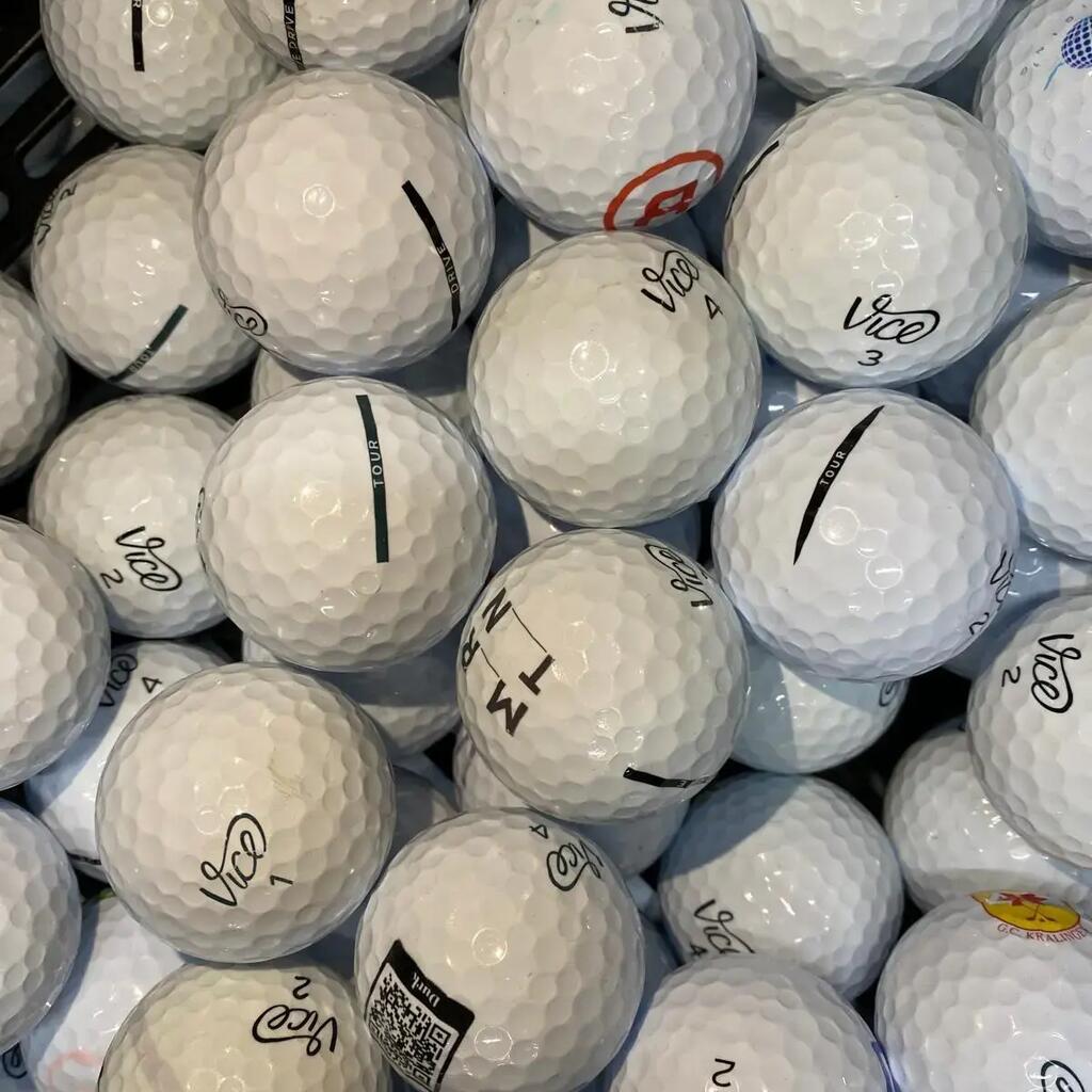 50 Vice Mix Lakeballs – Used Golf Balls