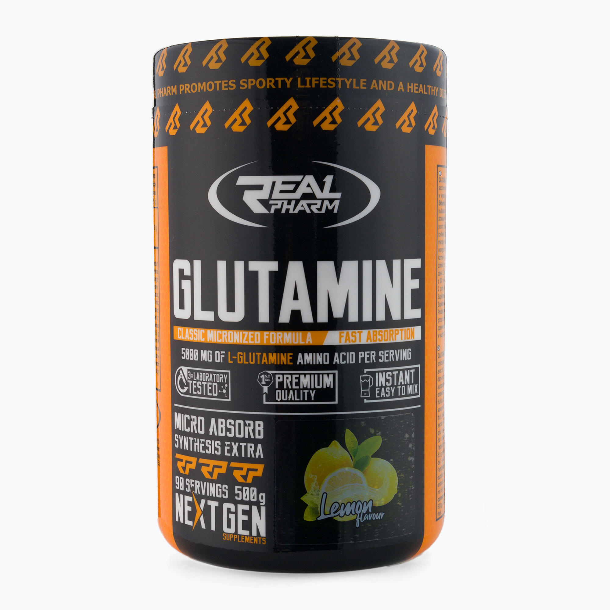 Real Pharm glutamină aminoacizi 500g