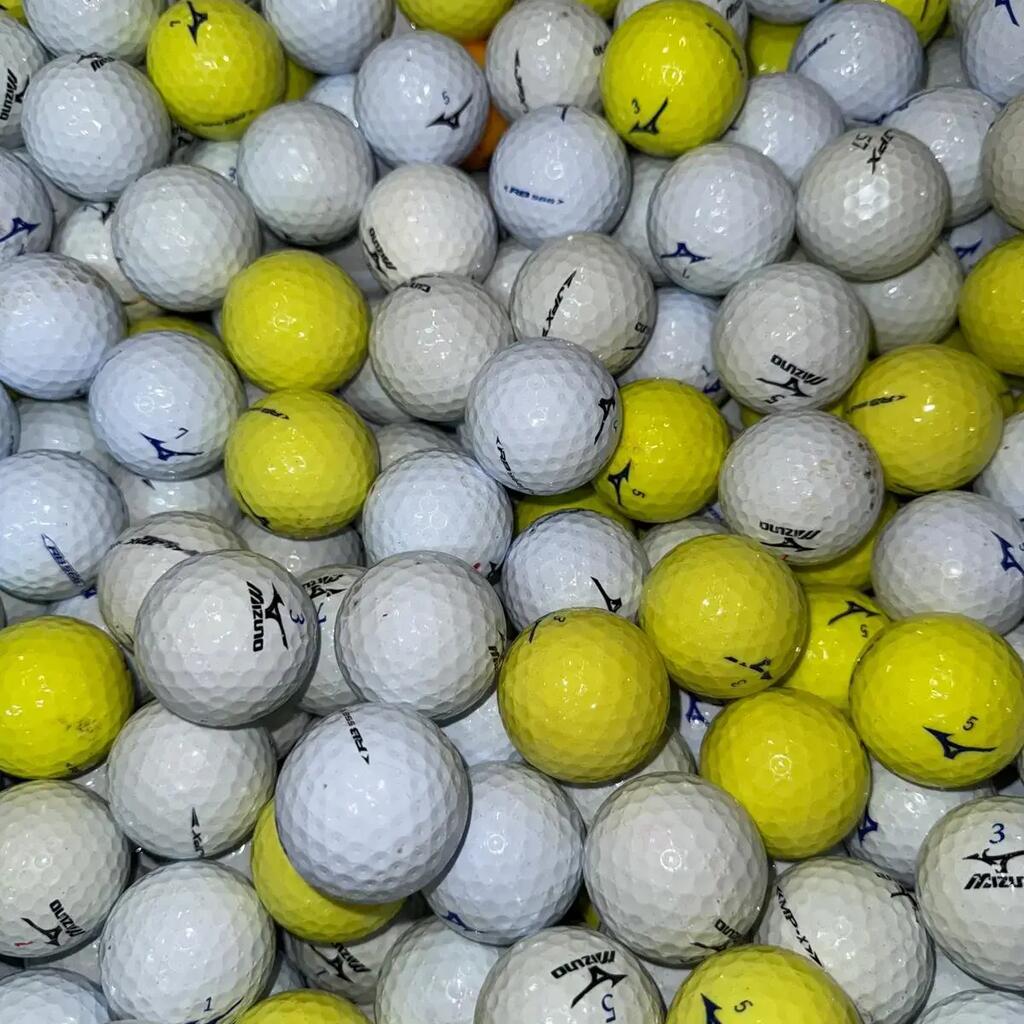 50 Mizuno Mix Lakeballs – Used Golf Balls