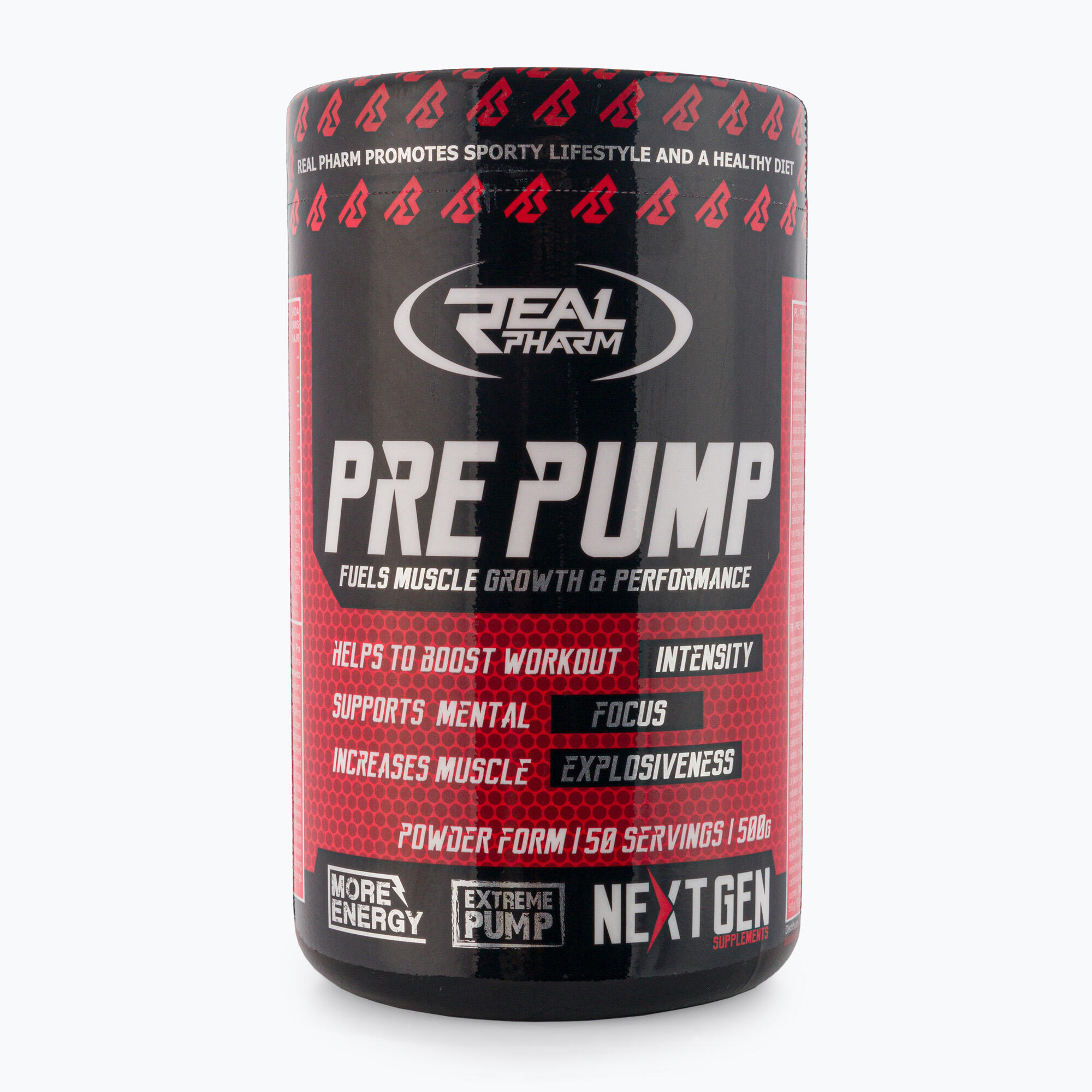 Real Pharm - Real Pharm Pre Pump Pré-entraînement 500g - Pre-workout - 500 G - Decathlon