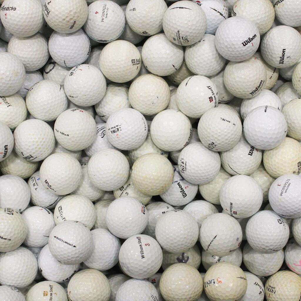 50 Wilson Mix Lakeballs – Used Golf Balls