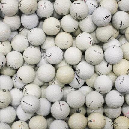 50 Balles de Golf Wilson Mix d’Occasion – Lakeballs