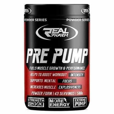 Real Pharm Pre Pump Pre-Workout 500 g