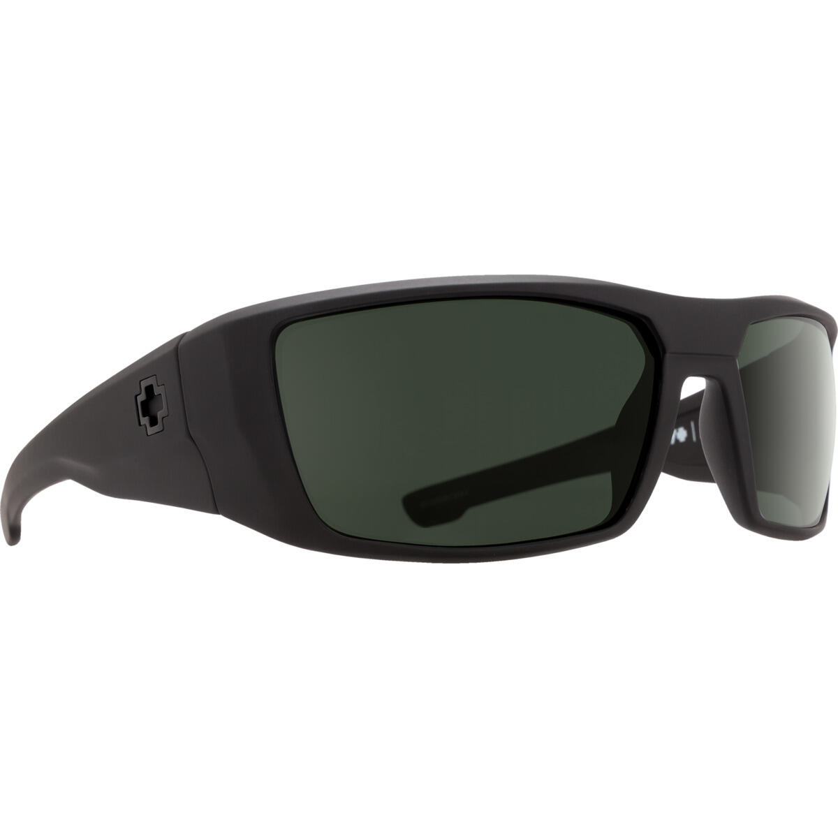 Spy - Dirk Soft Matte Black - Happy Gray Green - Lunettes De Soleil - Noir - Taille Unique - Decathlon