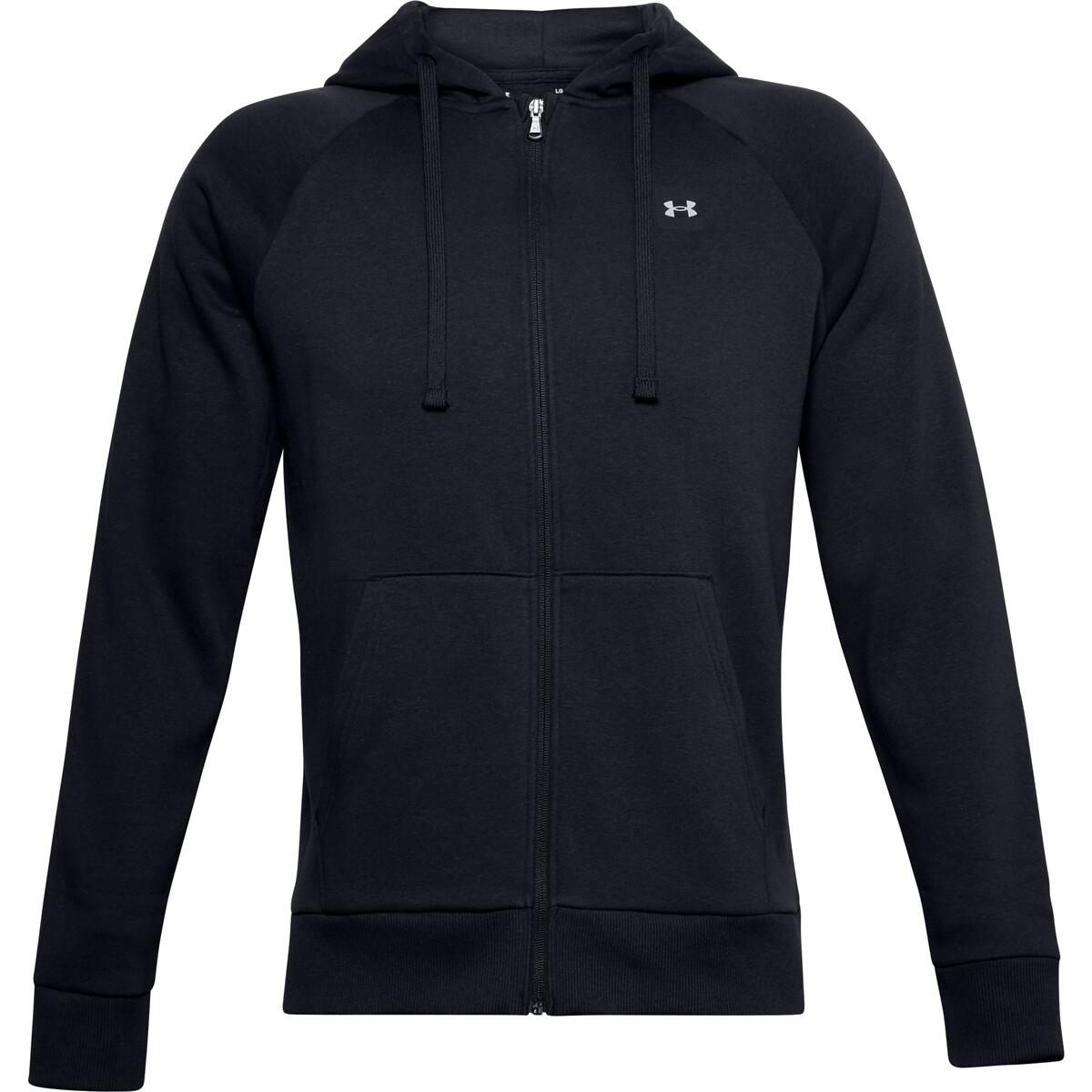 Capot Under Armour UA Rival Fleece FZ Hoodie, Noir, Hommes 4/7