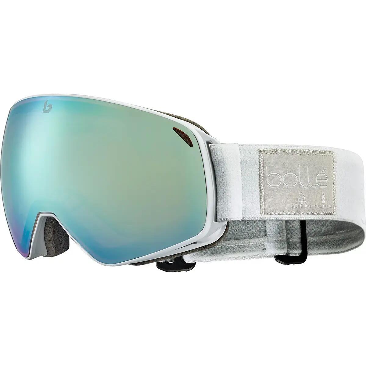 E TORUS M Unisex Snow Goggles - Matte Ice White/Azure