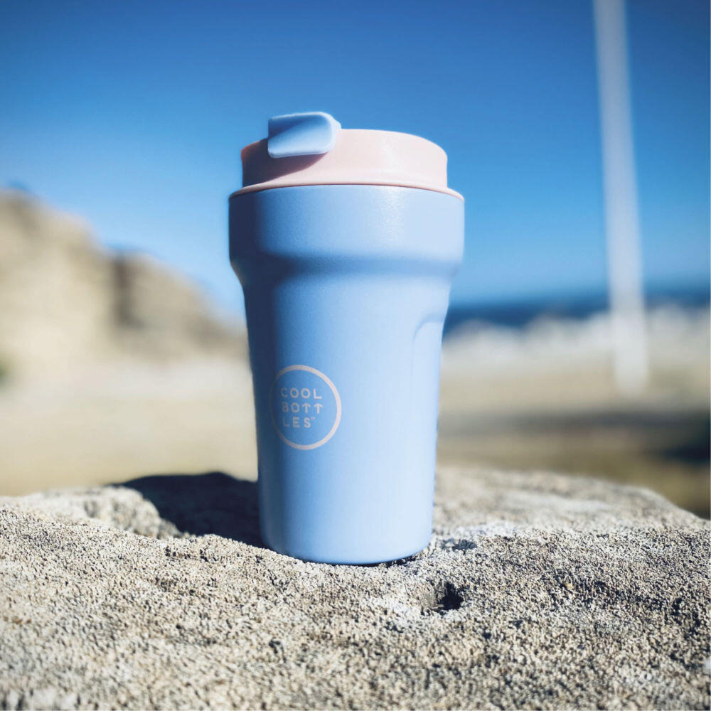 Vaso Térmico de acero Inoxidable Cool Bottles. Paradise Tumbler - Mykonos 350ml 5/6