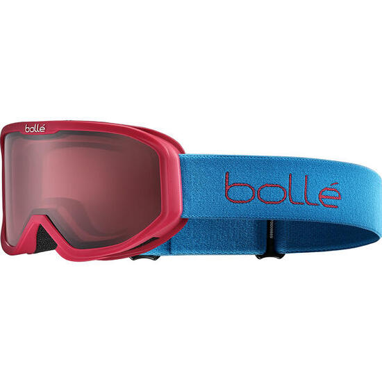 Masque de ski INUK Red & Blue Matte - Vermillon Cat 2