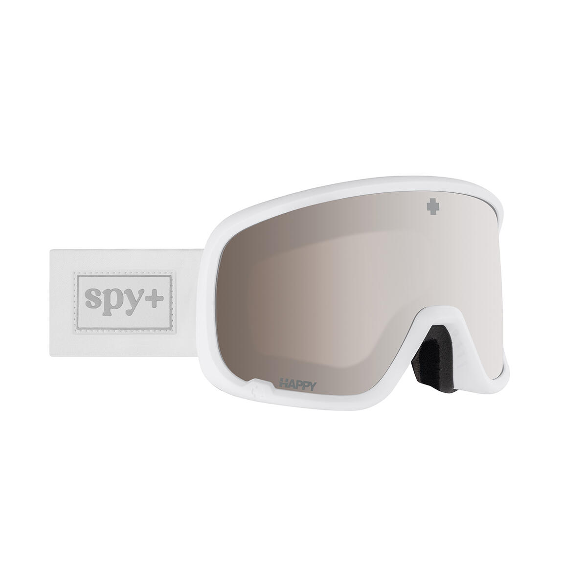 Spy - Masque De Ski Marshall 2.0 White Ir - Happy Ml Rose Silver Mirror - Masque De Ski - Blanc|gris - 40 M - Decathlon
