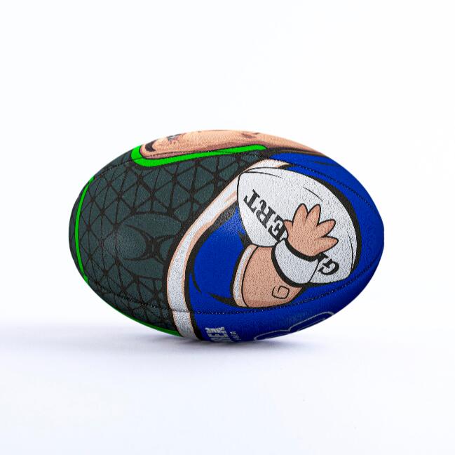 Pallone Rugby Gilbert Supporter Nacho Brex misura 5 3/3