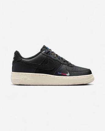 Nike Air Force 1 Lv8 (GS) "Black Saturn Gold