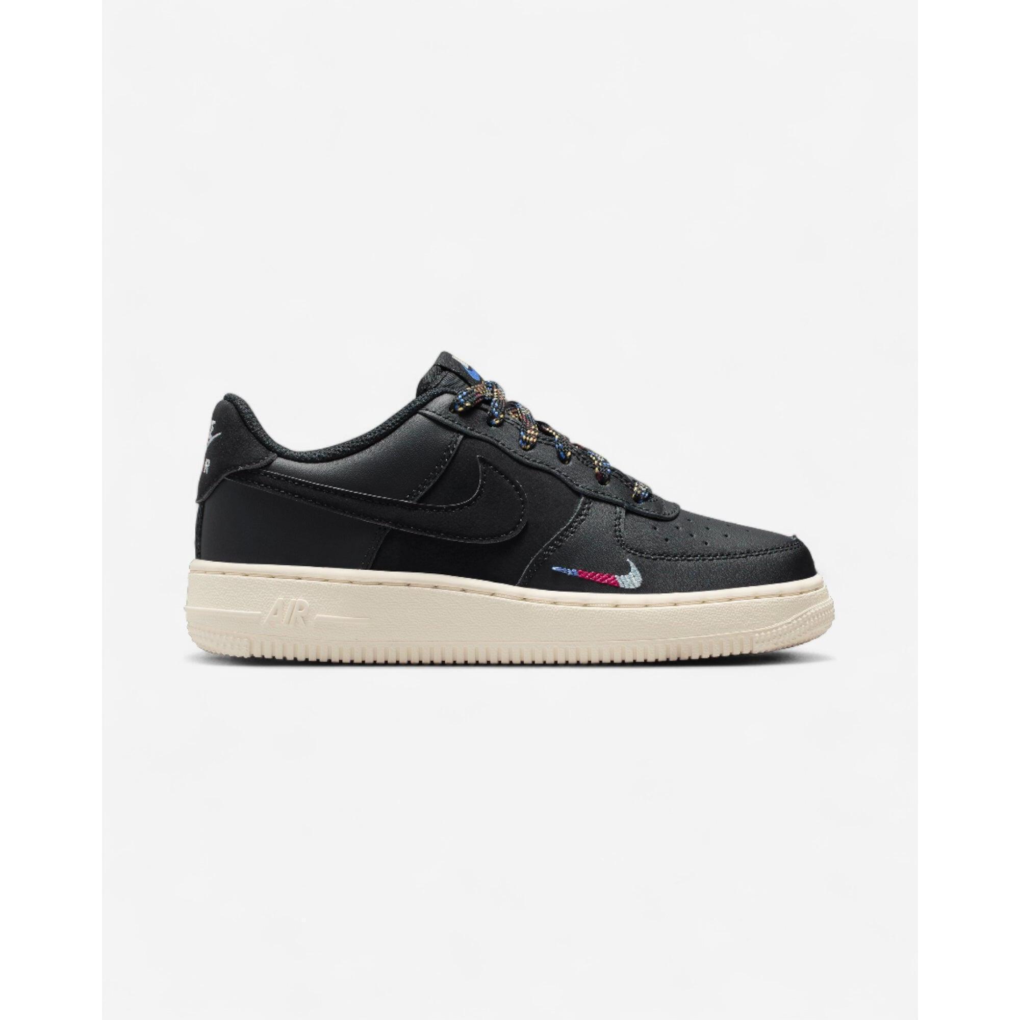 Nike - Nike Air Force 1 Lv8 Black Gs - Baskets - Noir - Decathlon