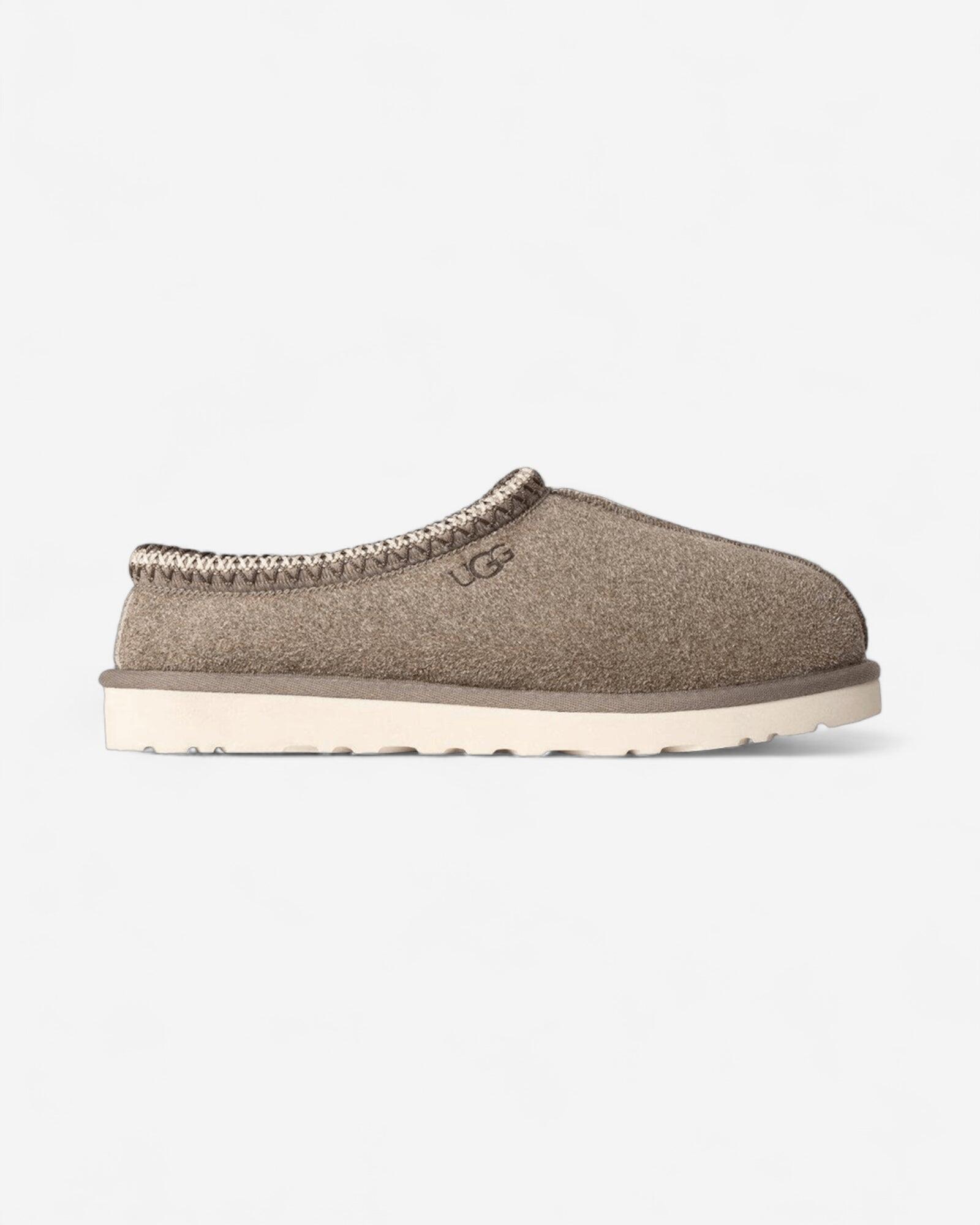 Ugg tasman shaggy suede slipper smoke plume