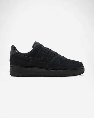 Nike Air Force 1 Low '07 Triple Black Suede (Women's)