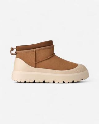 UGG Classic Ultra Mini Weather Hybrid Boot Chestnut Whitecap