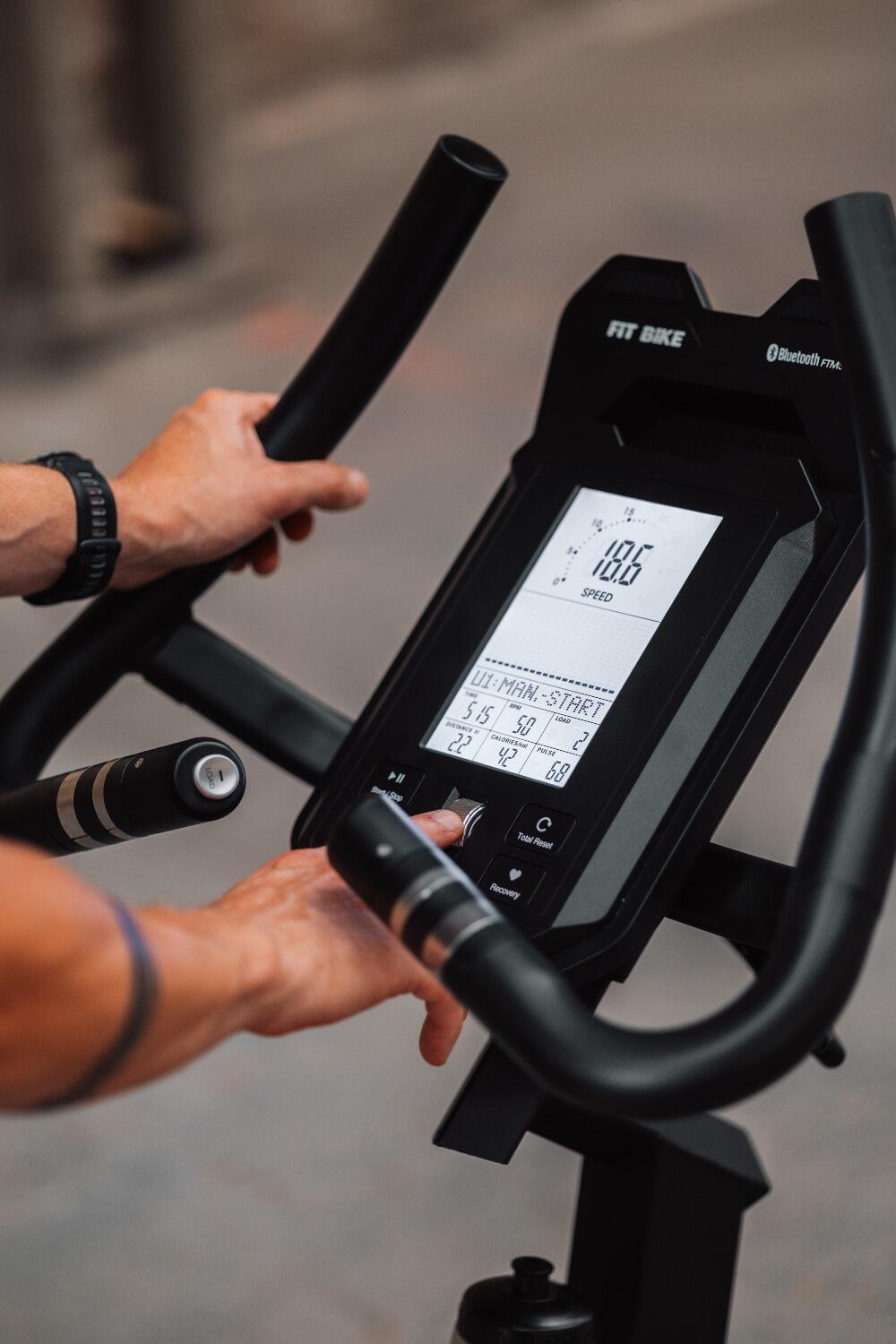 Ride 8 iPlus EMS - Hometrainer - EMS Weerstandsysteem - 12 Trainingsprogramma's 7/7