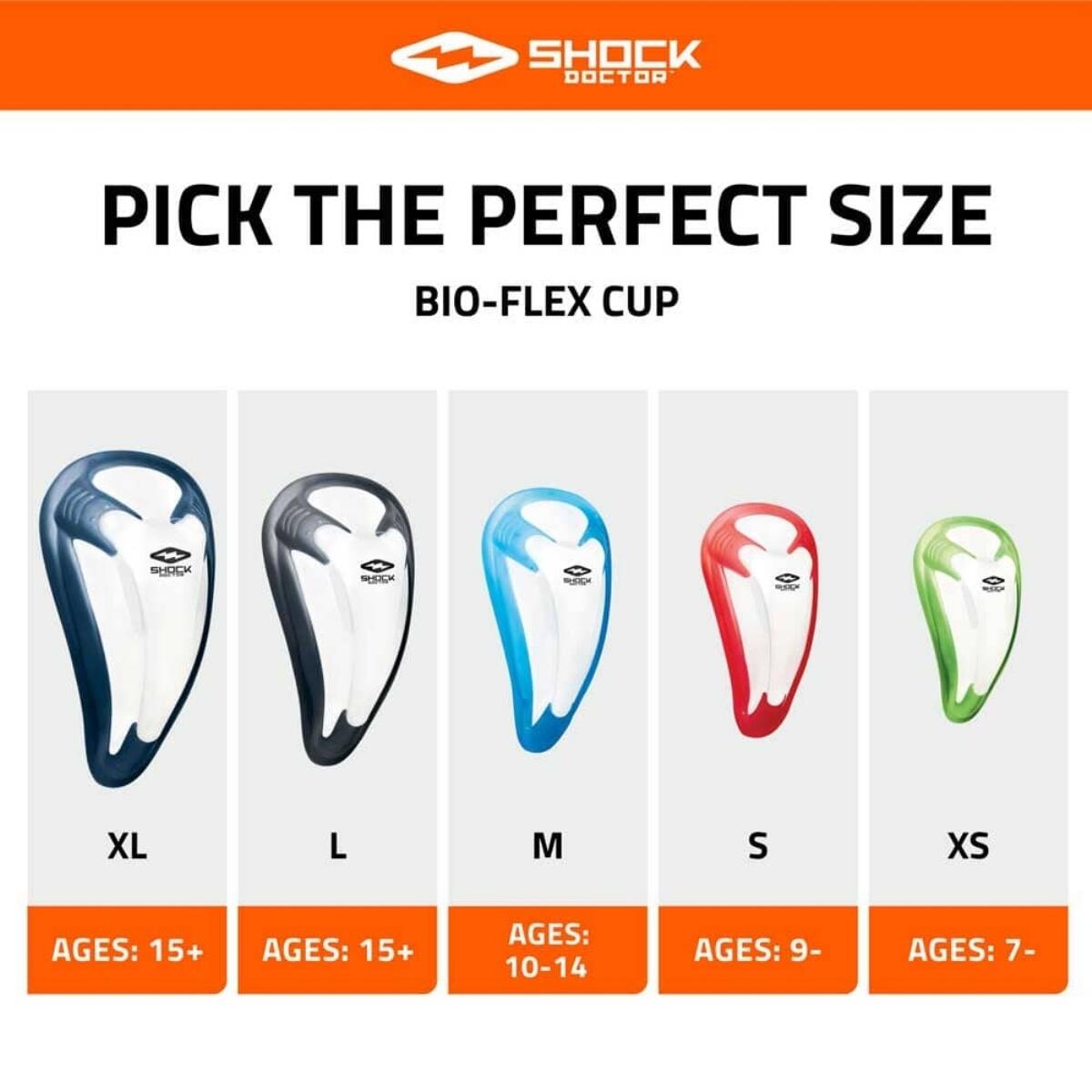Concha protetora "Core bioflex cup" Shock Doctor 2/5