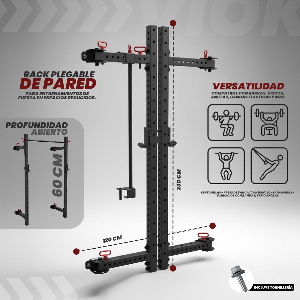 Rack de Pared Plegable Viok Sport 3/3