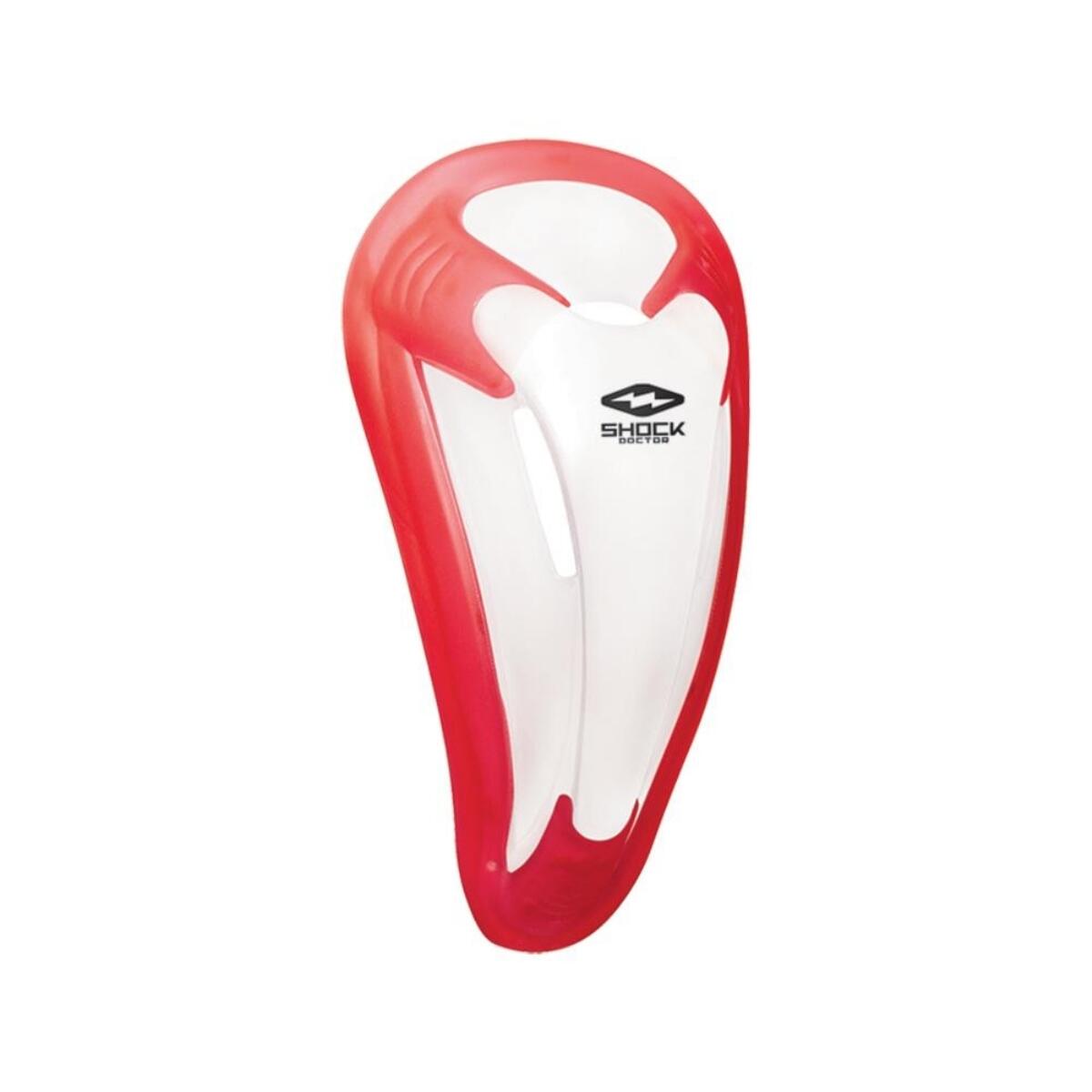Shock Doctor - Coquille Shock Doctor Core Bioflex Rouge Taille S - Casque De Boxe - Rouge - Petit - Decathlon