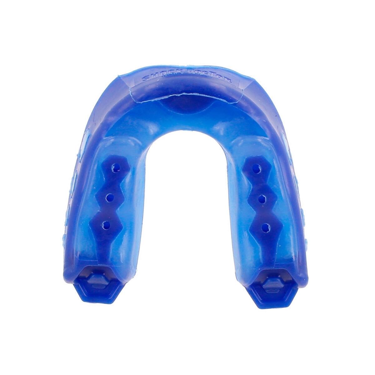 Protetor Bucal Gel Max Shock Doctor Azul Para Adultos 5/6