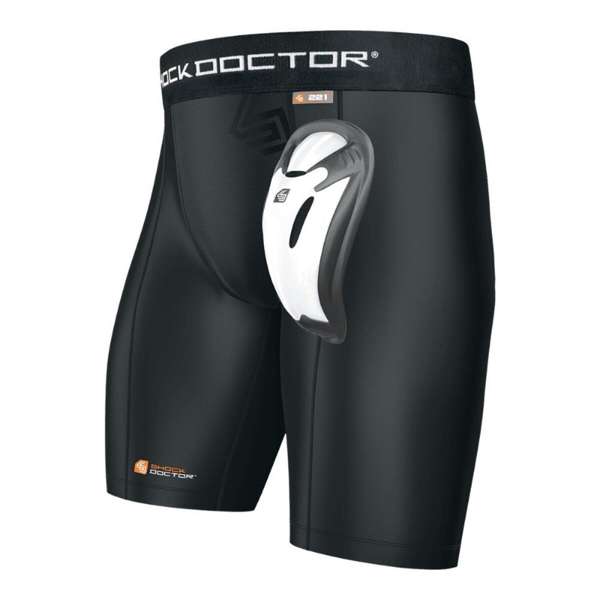 Shock Doctor - Short Compression Avec Coquille Shock Doctor Bioflex Noir Xxl - Short - Noir - Decathlon