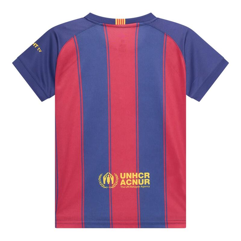 Camiseta FC Barcelona 1a equipación 25/26 - Réplica Oficial para Júnior
