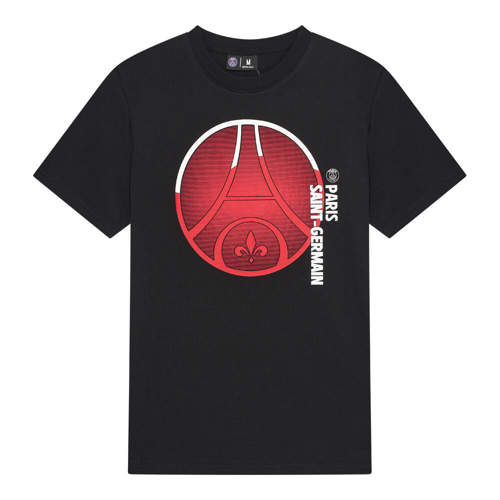 PSG Big Logo Tričko Pánské - Černé 6/7
