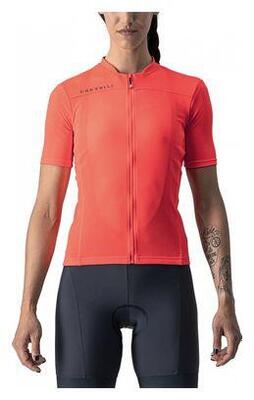 Maglia Donna Castelli Anima 3 Manica Corta Rosa/Blu