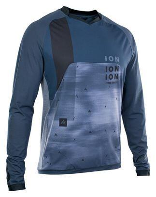 ION Traze Vent Langarmtrikot Marineblau