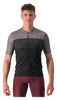 Maillot de manga corta Castelli Unlimited Entrata Negro/Gris