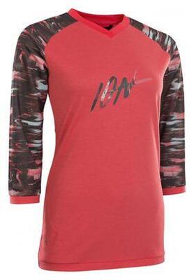 ION Scrub Amp Damen 3/4-Arm Shirt – DriRelease Eco Rosa/Schwarz