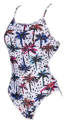 Bañador Arena Pandas Reversible Challenge de una pieza negro multicolor