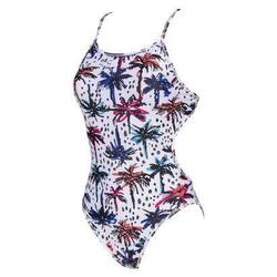 Maillot de bain une‑pièce arena Tropical Leaves — MaxLife, UPF 50+