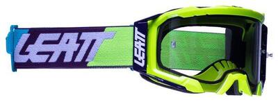 Leatt Velocity 5.5 Schutzbrille Neon Gelb – Hellgraue Linse 58%