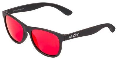 Cairn foolish junior kinderzonnebril zwart/rood – flash red