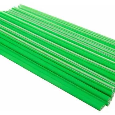 Pack of 36 Reflective Green Superstar Spoke Covers