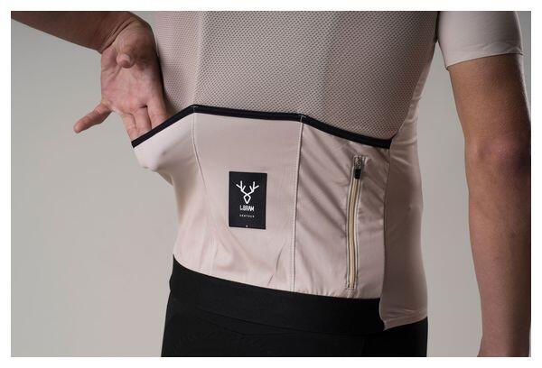 Maillot Manches Courtes LeBram Ventoux Beige 7/7