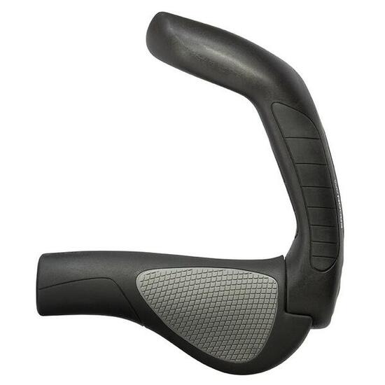 Manopole Ergon GP5 con Bar End integrato — 29 mm nero