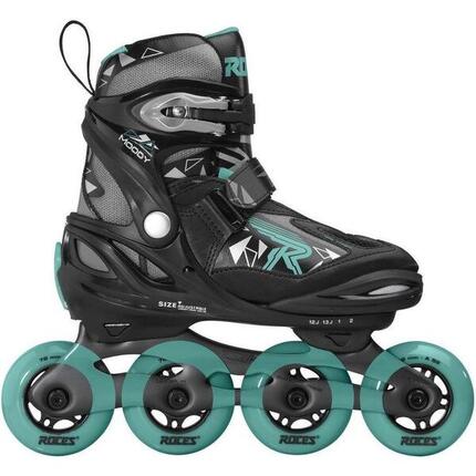 Patines - Moody TIF - Niños - Ajustable - Negro - Azul