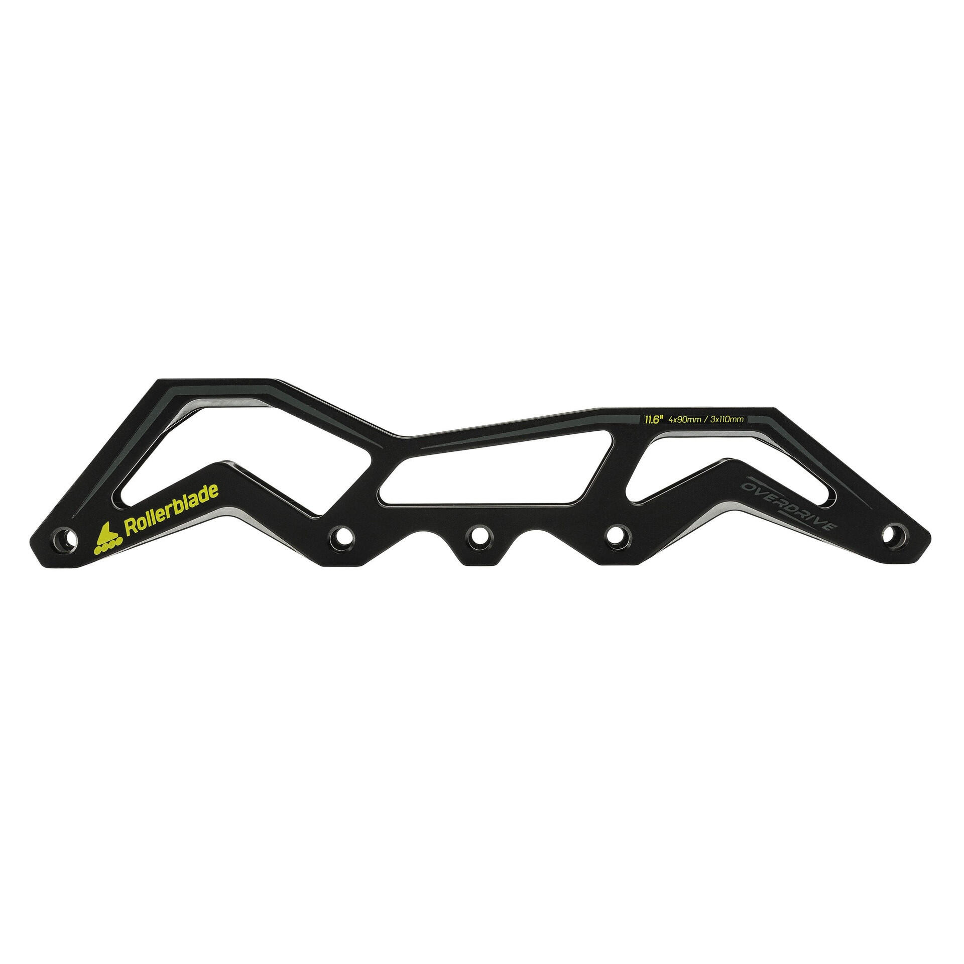 ROLLERBLADE Platine OVERDRIVE 11.6 4x90/3x110 Noir [x2] 2/2