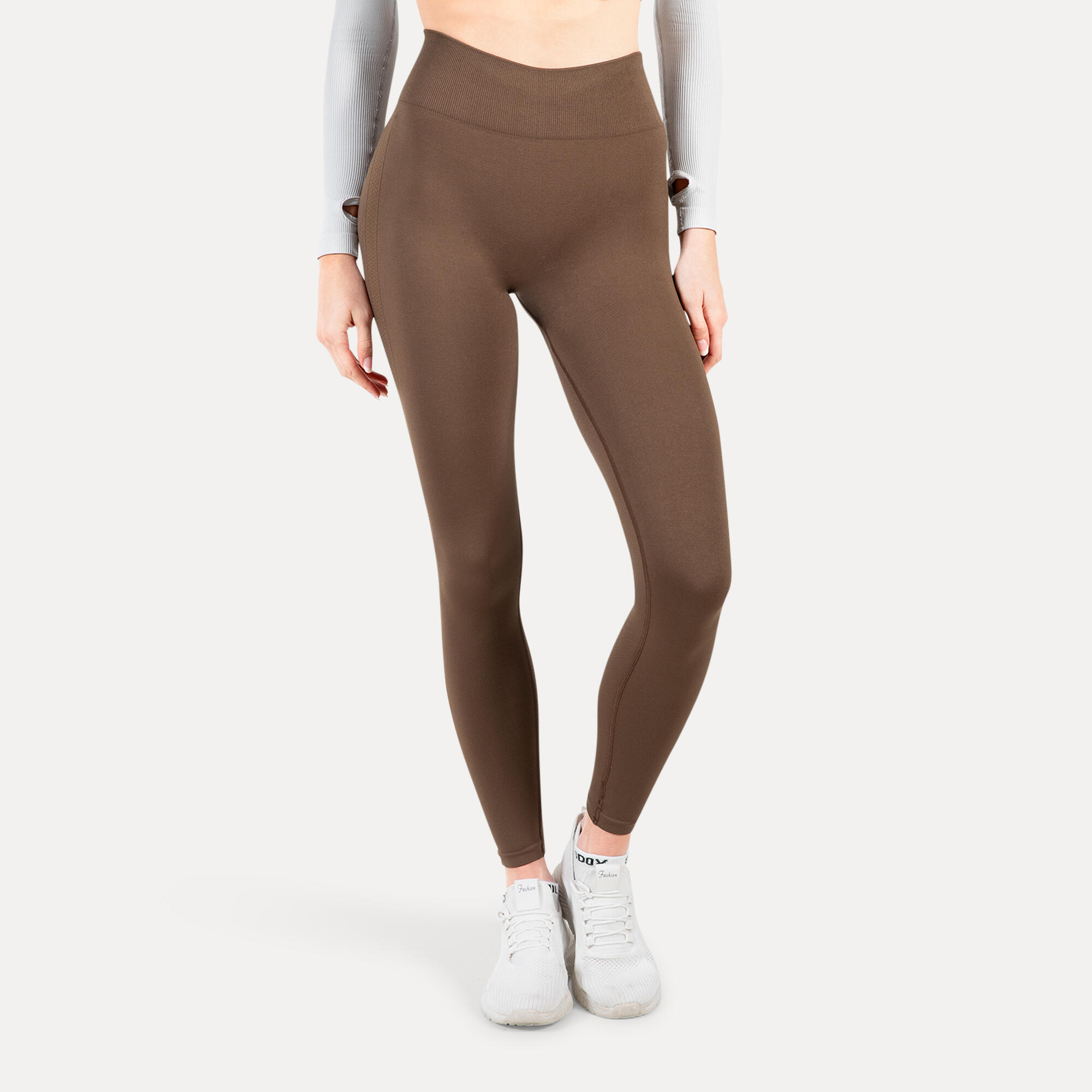 Damen Leggings Cetrina Scrunch Braun 6/6