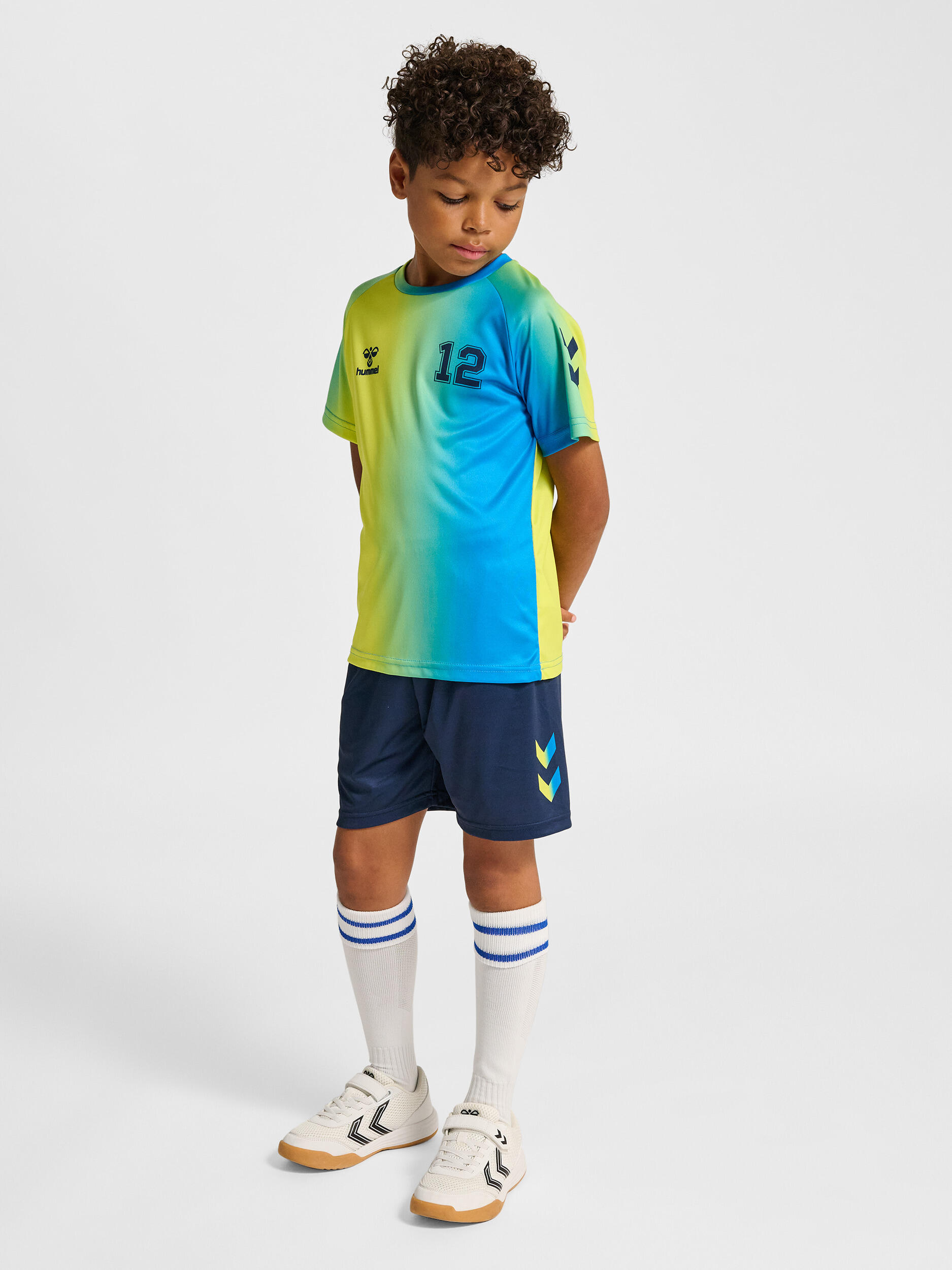 Instap T-Shirt Hmlshimmer Uniseks Kinderen 3/7