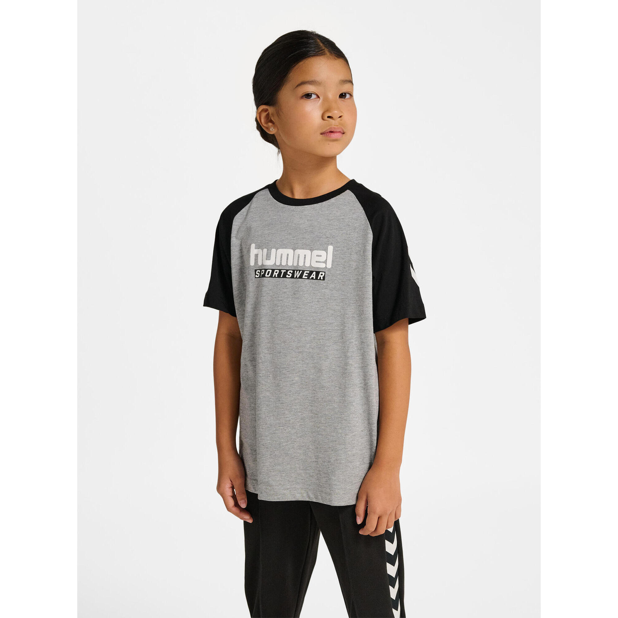 Koszulka z logo dla dzieci Hummel