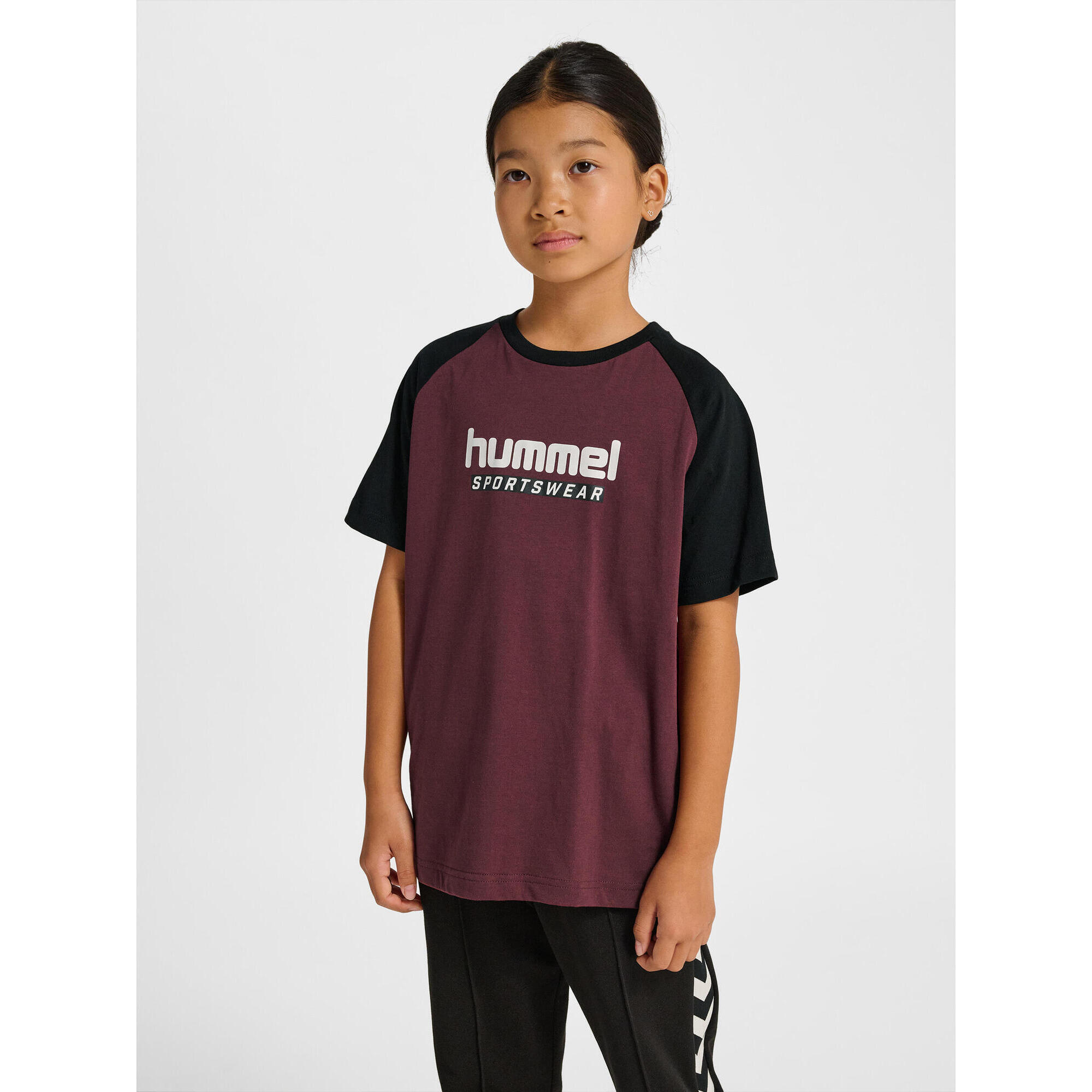 Koszulka z logo dla dzieci Hummel