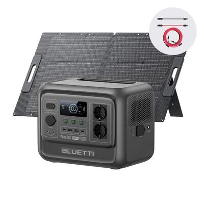 Generatore solare BLUETTI Elite 100V2 1800W/1024Wh con pannello solare da 100W