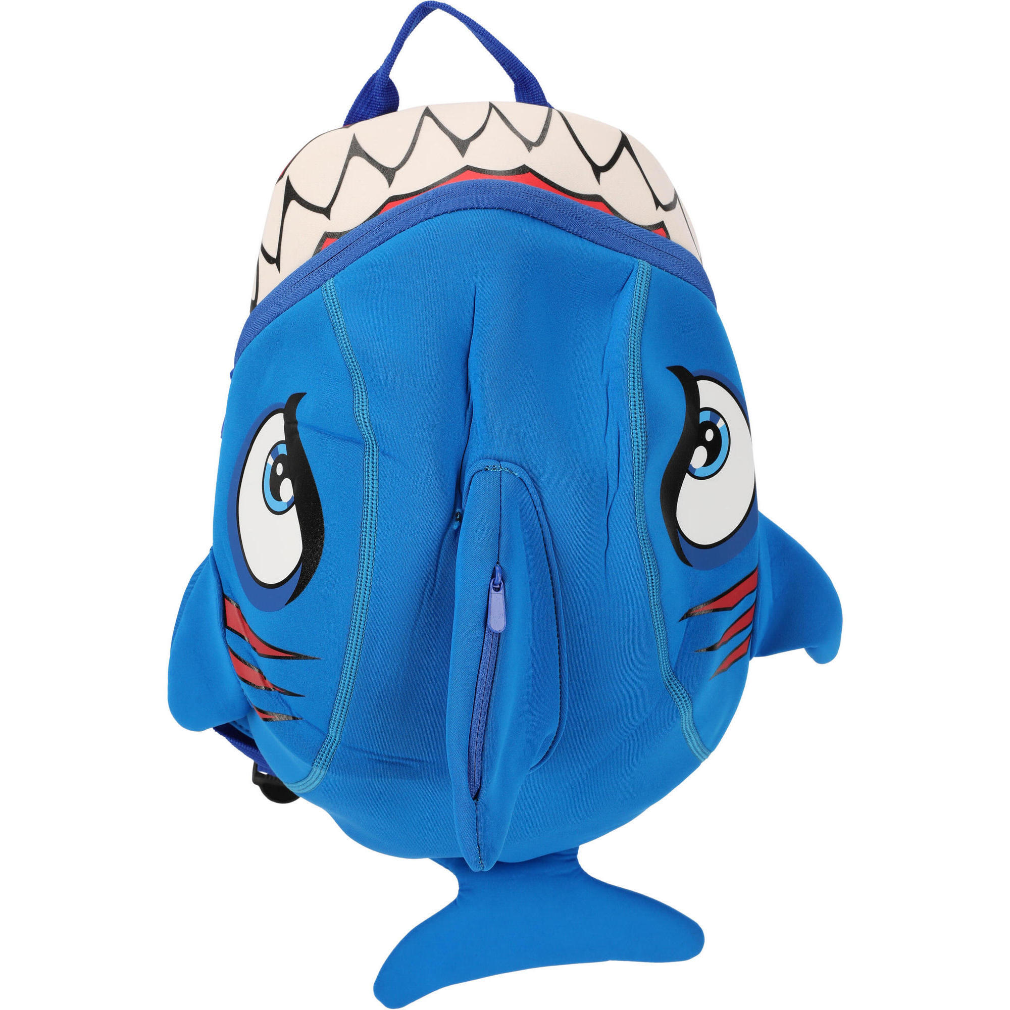 Crazy Safety - Sac À Dos Requin 3d Shark - Sac À Dos - Blanc|bleu - 5 L - Decathlon