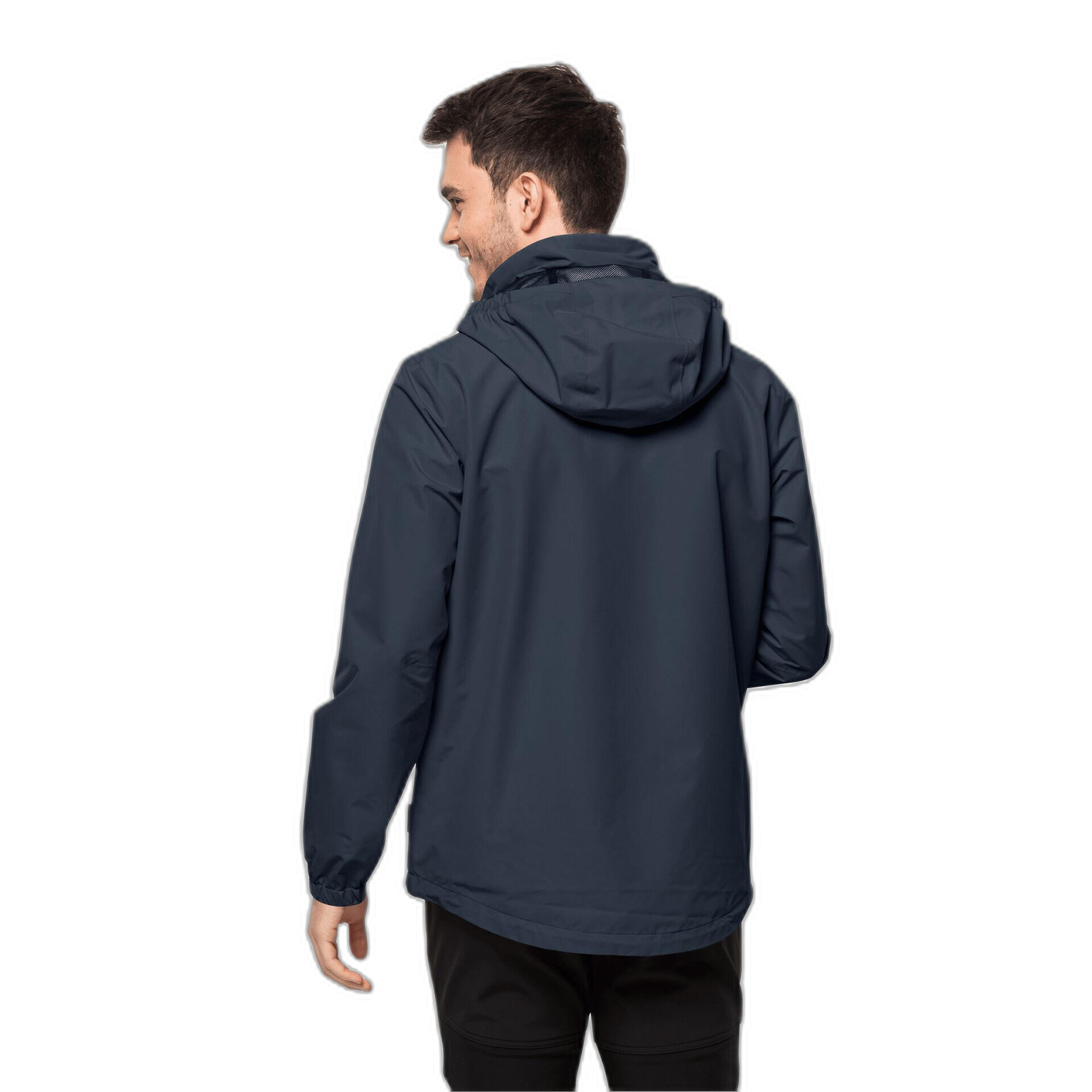 Jack Wolfskin Stormy Point 2l Chaqueta de lluvia para hombres 2/5