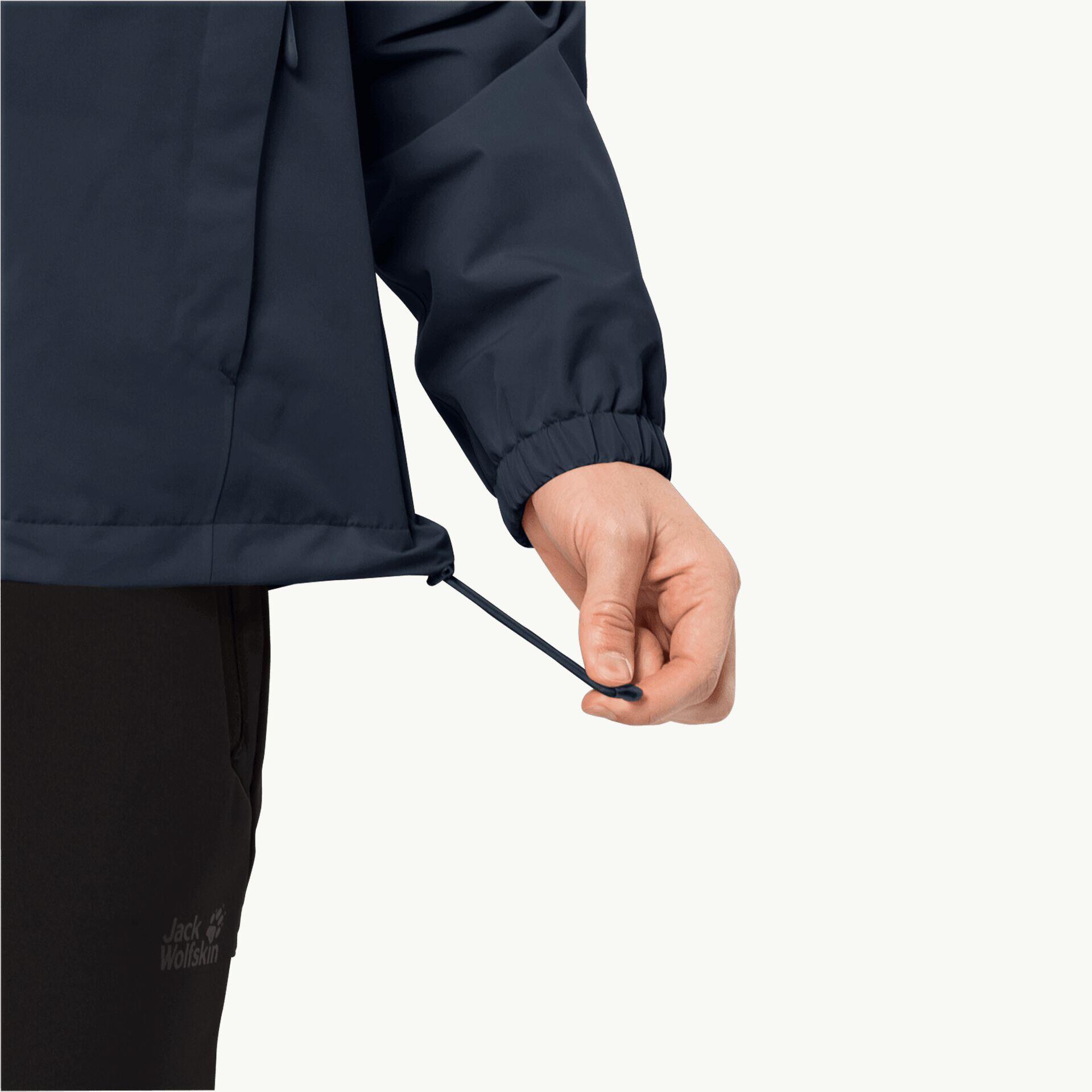 Jack Wolfskin Stormy Point 2l Chaqueta de lluvia para hombres 4/5